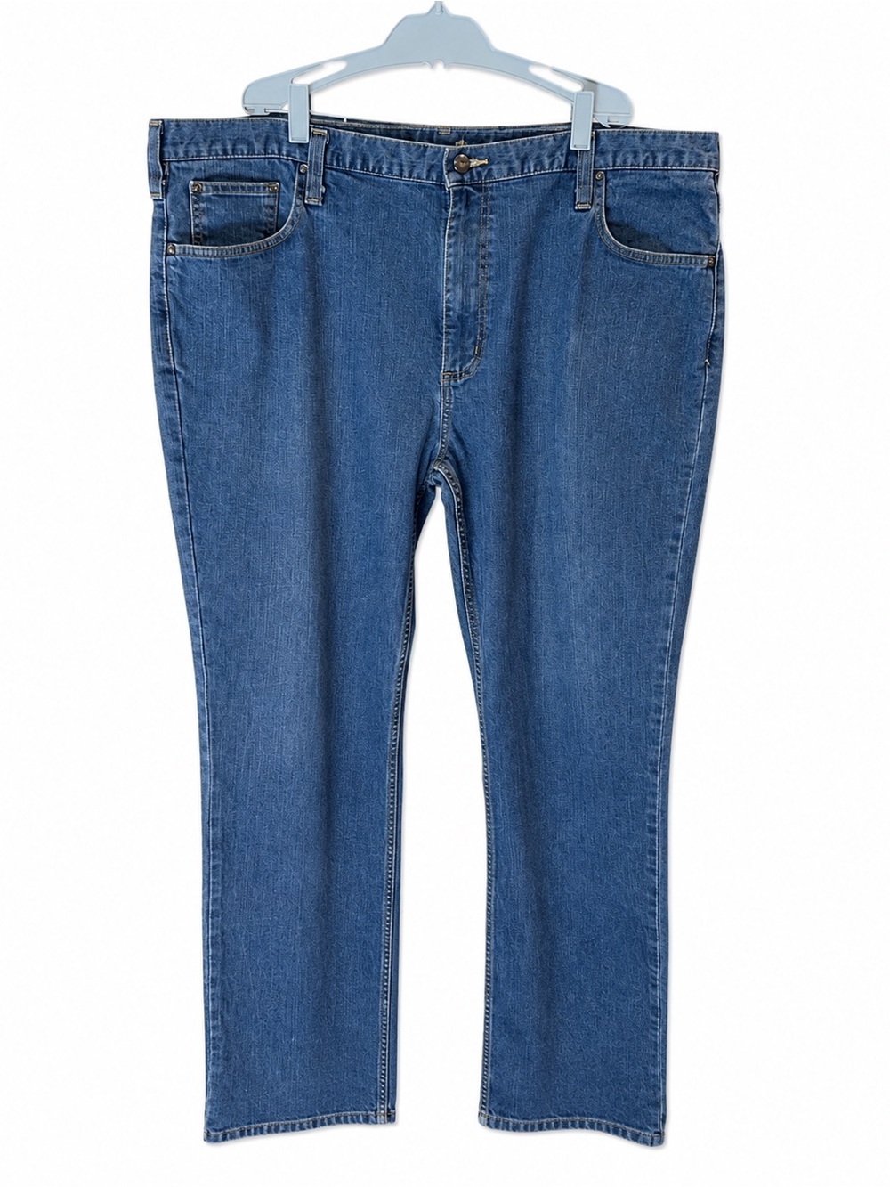 Carhartt Straight Fit Jeans Men’s 42x32 Blue Denim Workwear